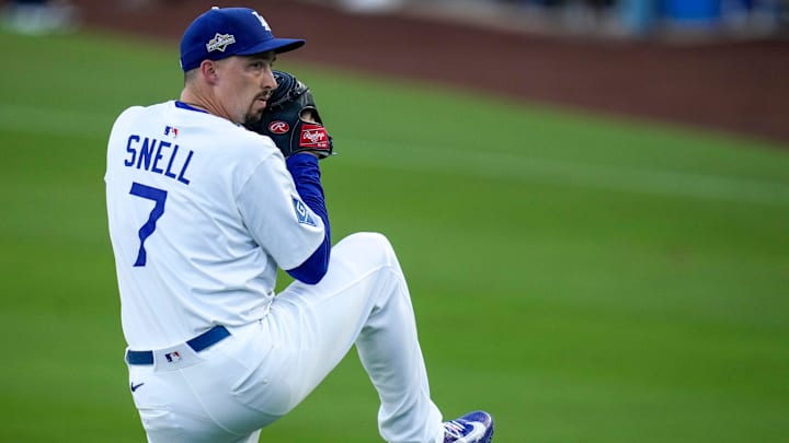 Los Angeles Dodgers starting pitcher Blake Snell is an interesting prop target in Game 1.