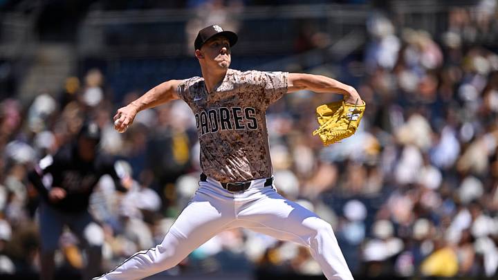 Aug 23, 2026; San Diego, California, USA; San Diego Padres starting pitcher Walker Buehler (10) delivers during the first inning against the Minnesota Twins at Petco Park. Mandatory Credit: Denis Poroy-Imagn Images Aug 23, 2026; San Diego, California, USA; San Diego Padres starting pitcher Walker Buehler (10) delivers during the first inning against the Minnesota Twins at Petco Park. Mandatory Credit: Denis Poroy-Imagn Images