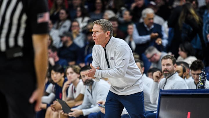 Gonzaga head coach Mark Few.