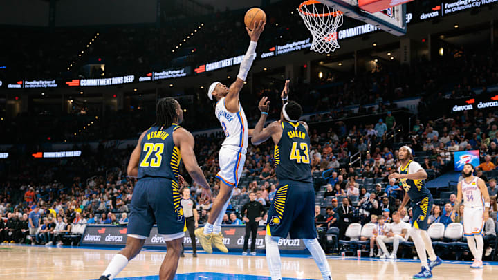 Indiana Pacers v Oklahoma City Thunder