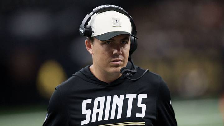 New Orleans Saints head coach Kellen Moore New Orleans Saints head coach Kellen Moore