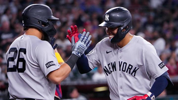 New York Yankees rookie shortstop George Lombard Jr. has been swinging a hot bat at the perfect time. New York Yankees rookie shortstop George Lombard Jr. has been swinging a hot bat at the perfect time.