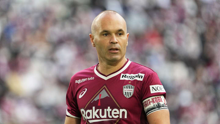 Iniesta in J1 League action