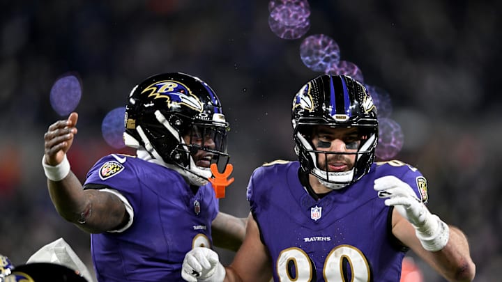 Mark Andrews, Lamar Jackson, Baltimore Ravens