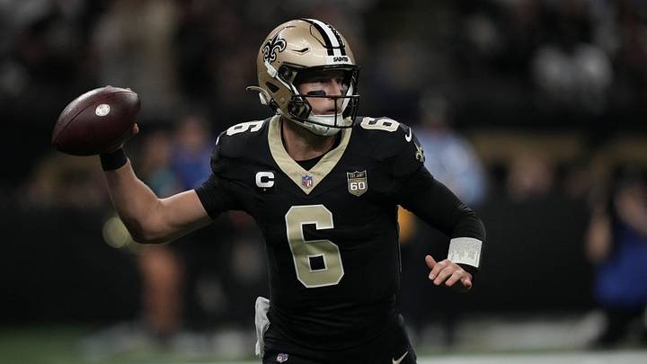 Sep 27, 2026; New Orleans, Louisiana, USA; New Orleans Saints quarterback Tyler Shough (6) throws in the first quarter against the Las Vegas Raiders at Caesars Superdome. Mandatory Credit: Matthew Hinton-Imagn Images Sep 27, 2026; New Orleans, Louisiana, USA; New Orleans Saints quarterback Tyler Shough (6) throws in the first quarter against the Las Vegas Raiders at Caesars Superdome. Mandatory Credit: Matthew Hinton-Imagn Images