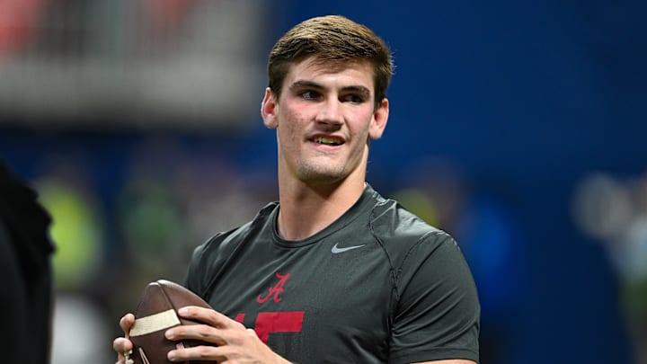 Ty Simpson QB Alabama Crimson Tide