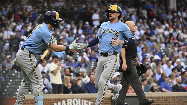 Jake Bauers and the Brewers are road underdogs against the Cubs. Jake Bauers and the Brewers are road underdogs against the Cubs.