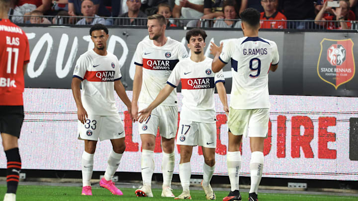 Le PSG s'impose sur le score de 3 buts à 1 sur la pelouse du Stade Rennais.