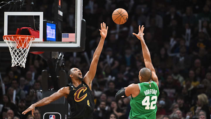 Al Horford, Boston Celtics and Evan Mobley, Cleveland Cavaliers