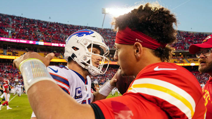 The Chiefs are 3-2 all-time in the playoffs against the Bills