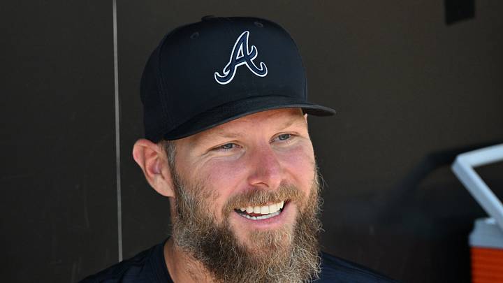Atlanta Braves pitcher Chris Sale Atlanta Braves pitcher Chris Sale