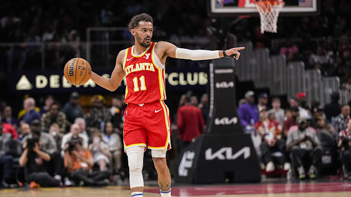 Atlanta Hawks guard Trae Young.