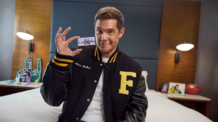 Adam Devine is helping unlock the 2026 Marriott Bonvoy Super Bowl Sleepover Suite.