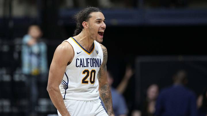 Feb 24, 2024; Berkeley, California, USA; California Golden Bears guard Jaylon Tyson (20) yells during the first half against the Oregon Ducks at Haas Pavilion. Mandatory Credit: Darren Yamashita-USA TODAY Sports Feb 24, 2024; Berkeley, California, USA; California Golden Bears guard Jaylon Tyson (20) yells during the first half against the Oregon Ducks at Haas Pavilion. Mandatory Credit: Darren Yamashita-USA TODAY Sports