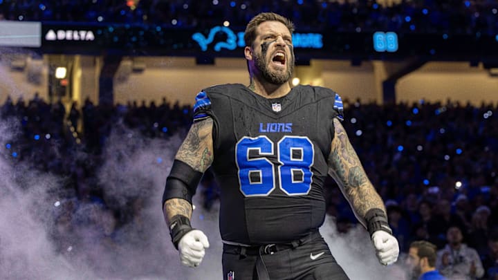 Taylor Decker is departing the Lions after 10 seasons. 