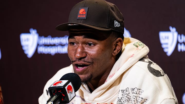 Cleveland Browns first-round draft pick KC Concepcion