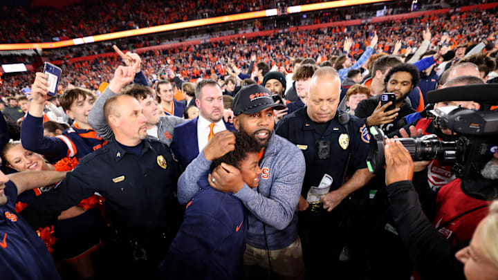 Syracuse football did something special on Saturday. SU knocked off No. 6 Miami 42-38 in a win that won't be forgotten soon.