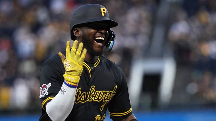 Sep 19, 2026; Pittsburgh, Pennsylvania, USA; Pittsburgh Pirates right fielder Ronny Simon (63) reacts as he circles the bases on a two run home run for his first career MLB home run against the Kansas City Royals during the second inning at PNC Park. Mandatory Credit: Charles LeClaire-Imagn Images Sep 19, 2026; Pittsburgh, Pennsylvania, USA; Pittsburgh Pirates right fielder Ronny Simon (63) reacts as he circles the bases on a two run home run for his first career MLB home run against the Kansas City Royals during the second inning at PNC Park. Mandatory Credit: Charles LeClaire-Imagn Images