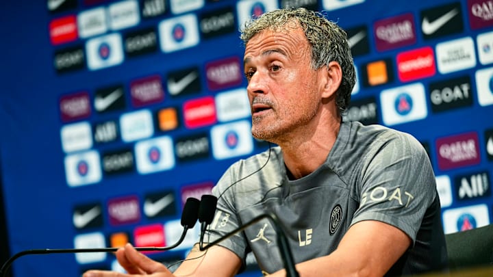 A rather relaxed Luis Enrique, eager to return to the league, attended the press conference on the eve of Ligue 1 MD5 game between Stade de Reims and PSG. 