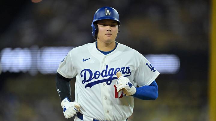 Sep 23, 2026; Los Angeles, California, USA; Los Angeles Dodgers pitcher Shohei Ohtani (17) returns to the dugout after being thrown out at second in the first inning against the San Diego Padres at Dodger Stadium. Mandatory Credit: Jayne Kamin-Oncea-Imagn Images Sep 23, 2026; Los Angeles, California, USA; Los Angeles Dodgers pitcher Shohei Ohtani (17) returns to the dugout after being thrown out at second in the first inning against the San Diego Padres at Dodger Stadium. Mandatory Credit: Jayne Kamin-Oncea-Imagn Images