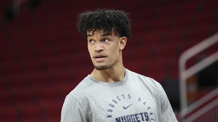 Denver Nuggets forward Spencer Jones is a player to watch on Thursday.