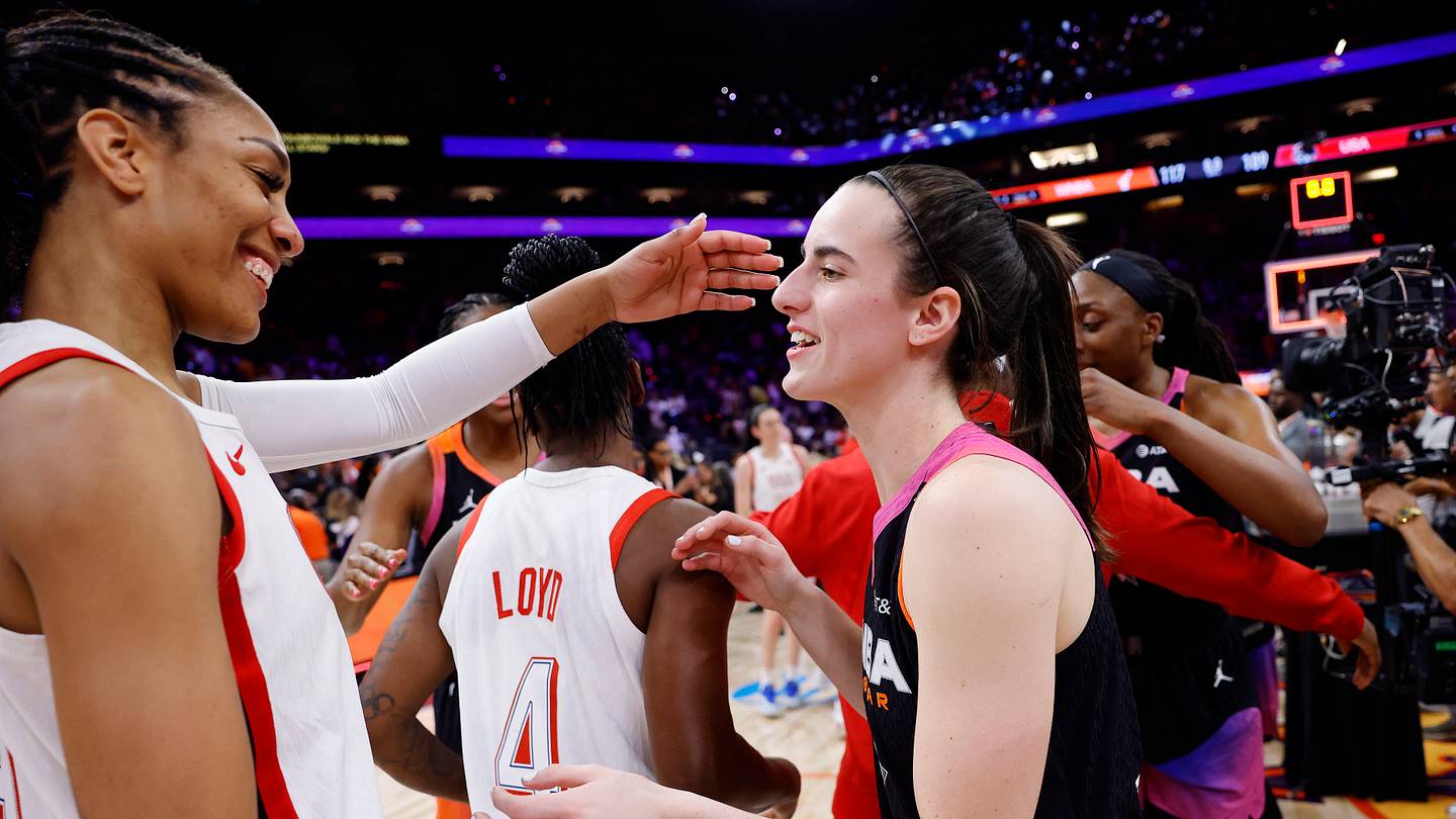 A'ja Wilson's candid response to Caitlin Clark's 'privilege' comments