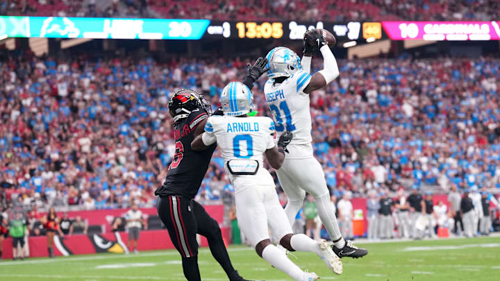 Detroit Lions safety Kerby Joseph (31).