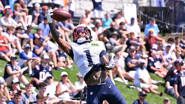 Ja'Lynn Polk made just 12 receptions for the Patriots during his rookie year. Ja'Lynn Polk made just 12 receptions for the Patriots during his rookie year.