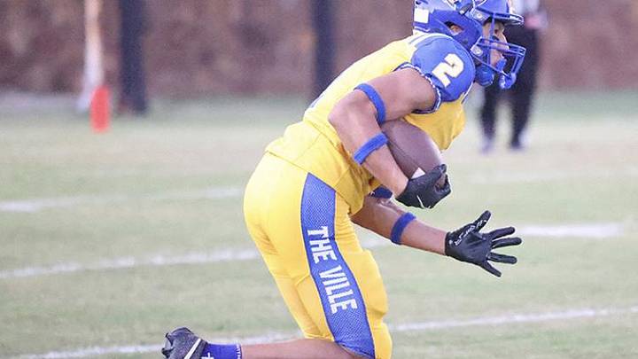 Holdenville's R.J. Lowe returned four punts for touchdowns in a win on October 9, 2026. Holdenville's R.J. Lowe returned four punts for touchdowns in a win on October 9, 2026.