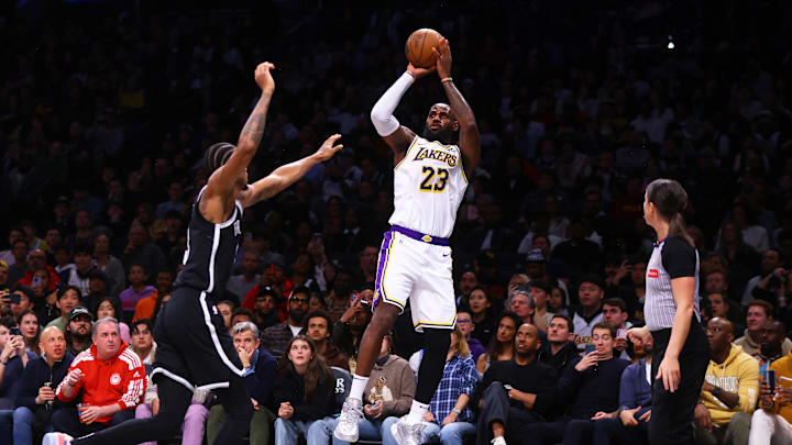Los Angeles Lakers v Brooklyn Nets