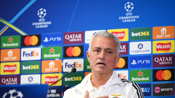 SL Benfica Training Session And Press Conference - UEFA Champions League 2025/26 League Phase MD2