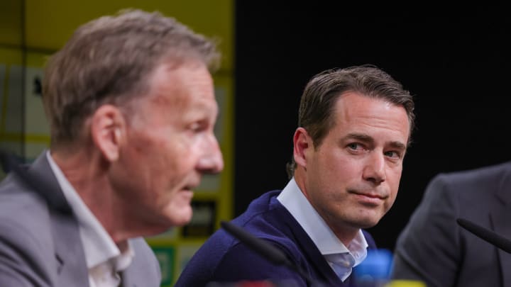 Aki Watze und sein Nachfolger als BVB-Geschäftsführer Sport Lars Ricken Aki Watze und sein Nachfolger als BVB-Geschäftsführer Sport Lars Ricken