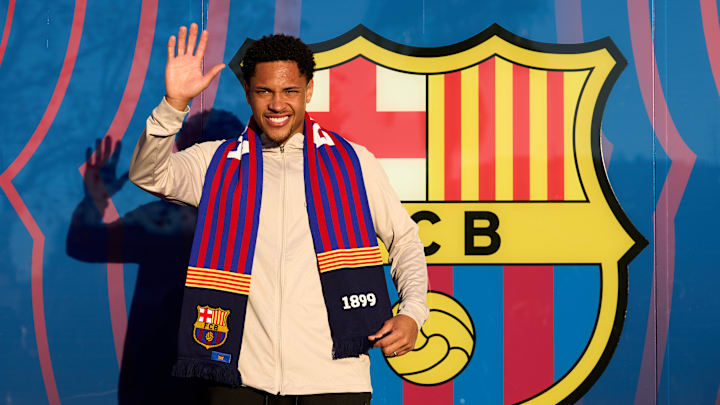 FC Barcelona Unveil New Signing Victor Roque