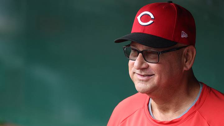 Jun 28, 2026; Pittsburgh, Pennsylvania, USA; Cincinnati Reds manager Terry Francona (77) looks on from the dugout before the game against the Pittsburgh Pirates at PNC Park. Mandatory Credit: Charles LeClaire-Imagn Images Jun 28, 2026; Pittsburgh, Pennsylvania, USA; Cincinnati Reds manager Terry Francona (77) looks on from the dugout before the game against the Pittsburgh Pirates at PNC Park. Mandatory Credit: Charles LeClaire-Imagn Images