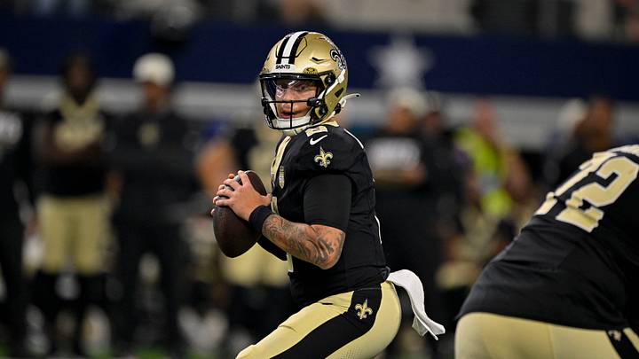 New Orleans Saints quarterback Spencer Rattler New Orleans Saints quarterback Spencer Rattler