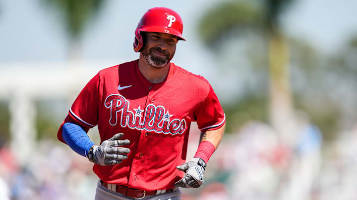Jake Cave of the Philadelphia Phillies