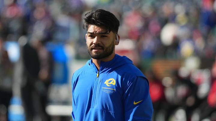 Sep 11, 2026; Melbourne, Victoria, Australia; Los Angeles Rams wide receiver Puka Nacua (12) during the 2026 NFL Melbourne Game against the San Francisco 49ers at Melbourne Cricket Ground. Mandatory Credit: Kirby Lee-Imagn Images Sep 11, 2026; Melbourne, Victoria, Australia; Los Angeles Rams wide receiver Puka Nacua (12) during the 2026 NFL Melbourne Game against the San Francisco 49ers at Melbourne Cricket Ground. Mandatory Credit: Kirby Lee-Imagn Images