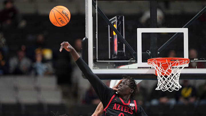 San Diego State Aztecs forward Magoon Gwath. 