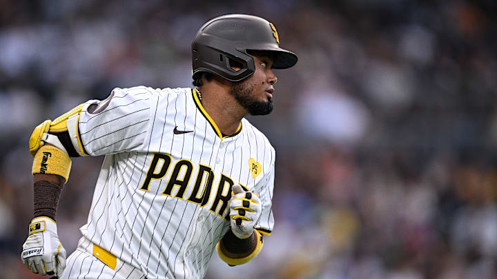 San Diego Padres infielder Luis Arraez