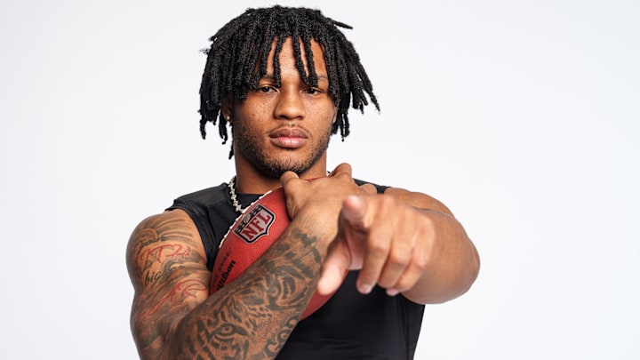 NFL Scouting Combine Portraits - Omarion Hampton