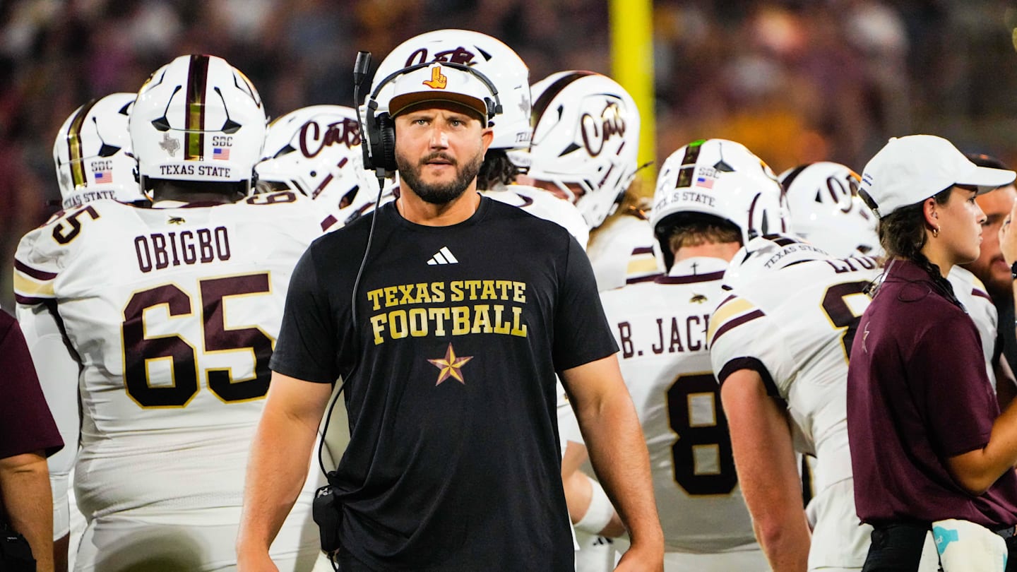 Texas State Head Coach Reveals Early Thoughts on Season Opener vs. Texas
