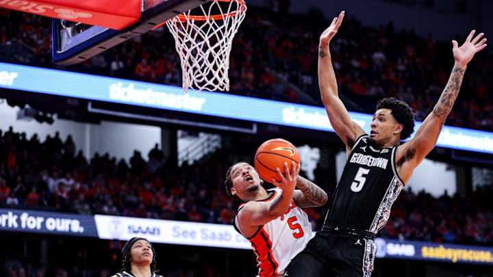 Five-star Alex Constanza, who had visited Syracuse basketball, is headed to Georgetown. Here's the Orange's 2026 focus.