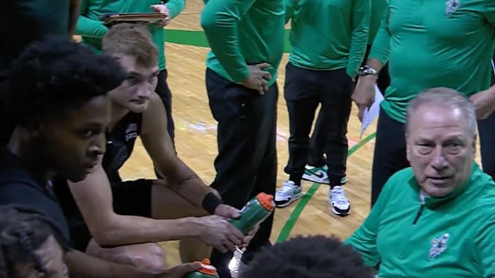 A mic'd up Izzo was comedic gold during Tuesday's game. 