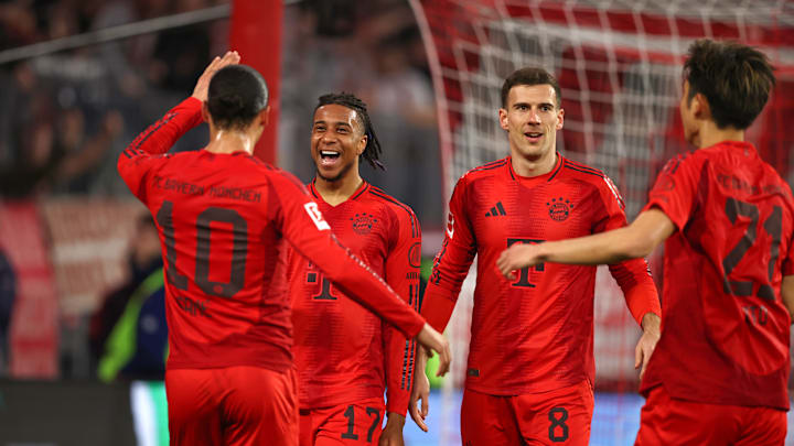 Der FC Bayern darf gegen Frankfurt jubeln. Der FC Bayern darf gegen Frankfurt jubeln.