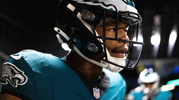 Philadelphia Eagles linebacker Nolan Smith Jr. Philadelphia Eagles linebacker Nolan Smith Jr.
