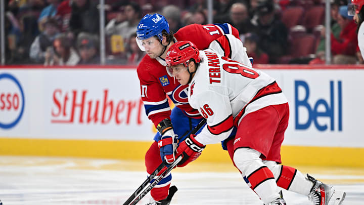 Carolina Hurricanes v Montreal Canadiens