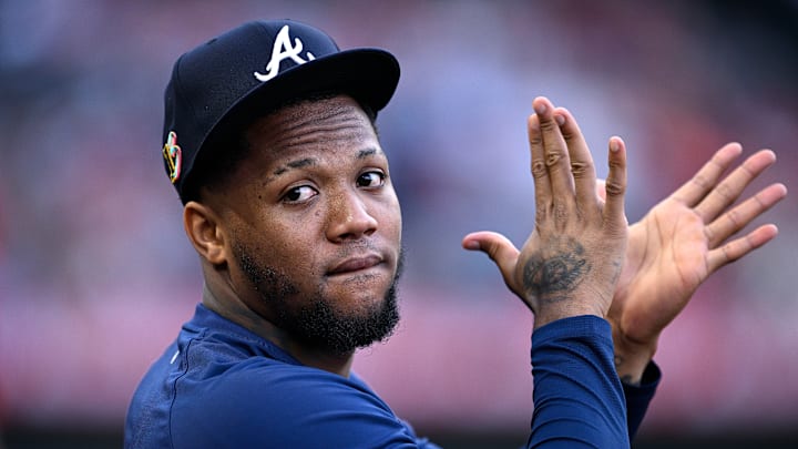 Atlanta Braves v Los Angeles Angels