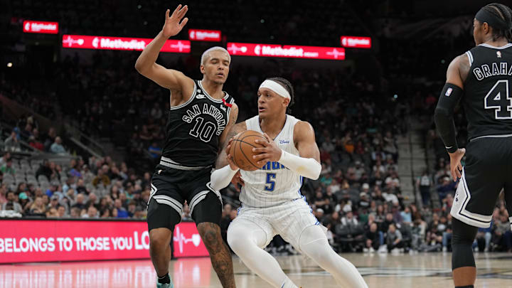 Paolo Banchero and the Orlando Magic will try to break through the San Antonio Spurs and pick up a big road win.