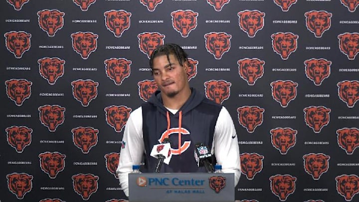 Jaquan Brisker said Wednesday he's keeping the receipts from all his doubters after returning from his third concussion.