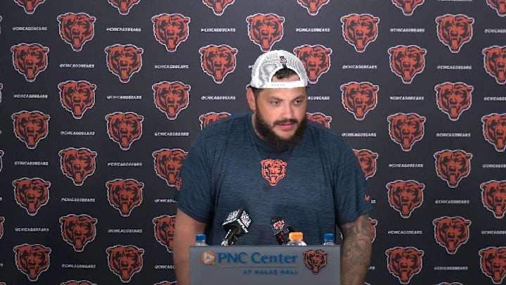 Bears right guard Jonah Jackson sees little difference in Bears coach Ben Johnson now than when they were both in Detroit.